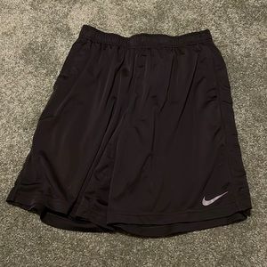 Nike Dry-Fit Basketball Shorts - Black - Size Lg